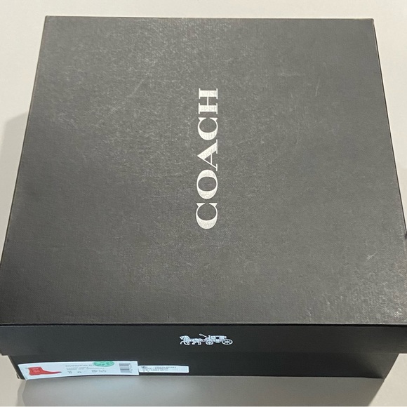 COACH Rivington Rain Boot Bootie Red Candy Apple Rubber NEW Women’s 8 - Picture 5 of 11